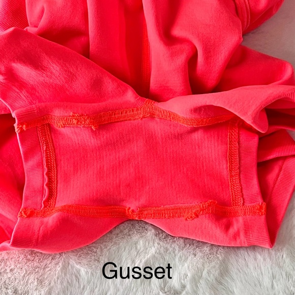 Free People Every Single Time Runsie Neon Coral Sz M/L - Picture 12 of 15